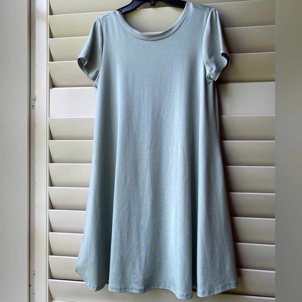 Sm Julie Billiart Sage Green Dress
